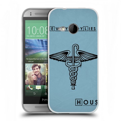 Дизайнерский пластиковый чехол для HTC One mini 2 Доктор Хаус