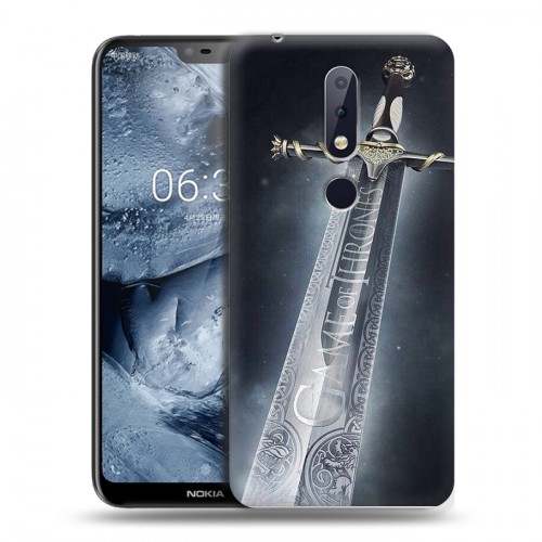 Дизайнерский пластиковый чехол для Nokia 6.1 Plus Игра престолов