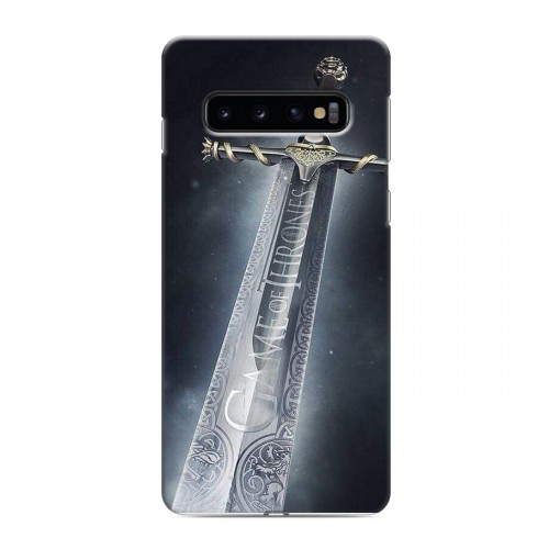Дизайнерский силиконовый чехол для Samsung Galaxy S10 Игра престолов