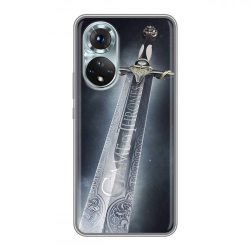 Дизайнерский силиконовый с усиленными углами чехол для Huawei Honor 50 Игра престолов