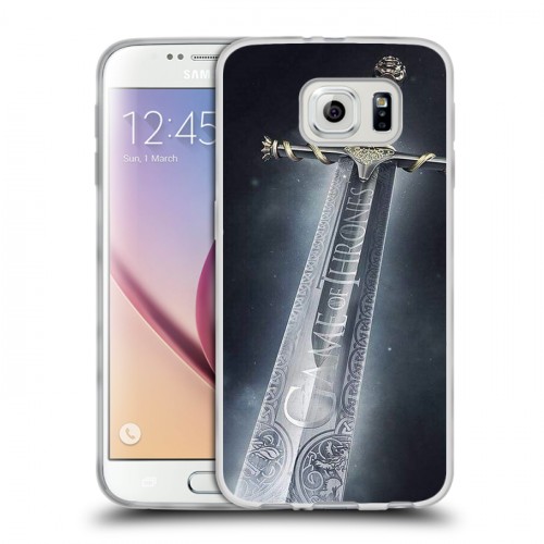 Дизайнерский пластиковый чехол для Samsung Galaxy S6 Игра престолов