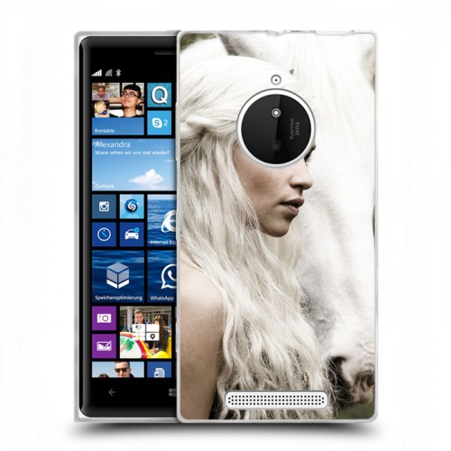 Дизайнерский пластиковый чехол для Nokia Lumia 830 Игра престолов