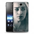 Дизайнерский пластиковый чехол для Sony Xperia TX Игра престолов