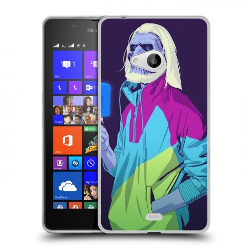 Дизайнерский пластиковый чехол для Microsoft Lumia 540 Игра престолов