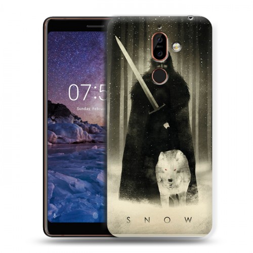 Дизайнерский пластиковый чехол для Nokia 7 Plus Игра престолов