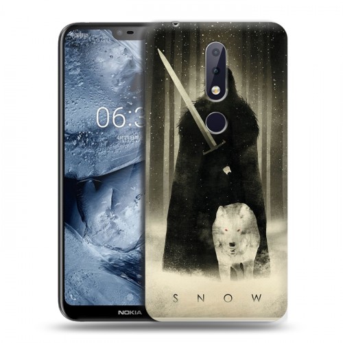 Дизайнерский пластиковый чехол для Nokia 6.1 Plus Игра престолов