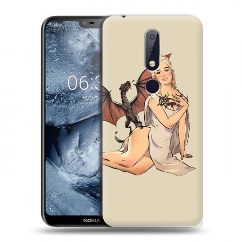 Дизайнерский пластиковый чехол для Nokia 6.1 Plus Игра престолов