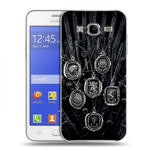 Дизайнерский силиконовый чехол для Samsung Galaxy J7 Игра престолов