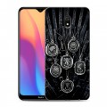 Дизайнерский силиконовый с усиленными углами чехол для Xiaomi RedMi 8A Игра престолов