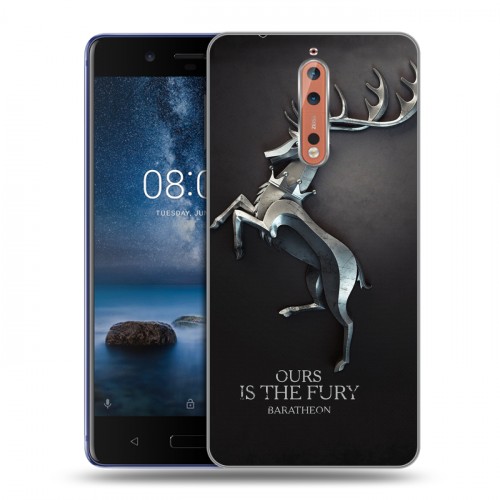 Дизайнерский пластиковый чехол для Nokia 8 Игра престолов