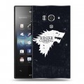 Дизайнерский пластиковый чехол для Sony Xperia acro S Игра престолов