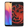 Дизайнерский силиконовый с усиленными углами чехол для Xiaomi RedMi 8A Игра престолов