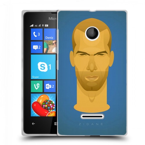 Дизайнерский пластиковый чехол для Microsoft Lumia 435