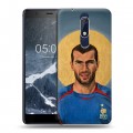 Дизайнерский пластиковый чехол для Nokia 5.1