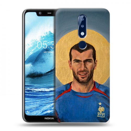 Дизайнерский силиконовый чехол для Nokia 5.1 Plus