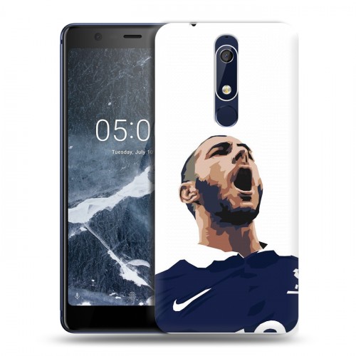 Дизайнерский пластиковый чехол для Nokia 5.1