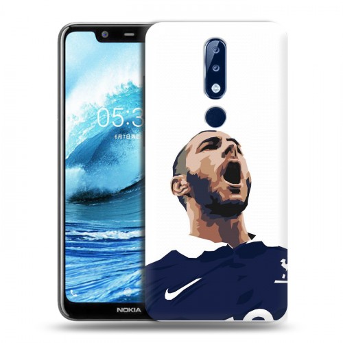 Дизайнерский силиконовый чехол для Nokia 5.1 Plus