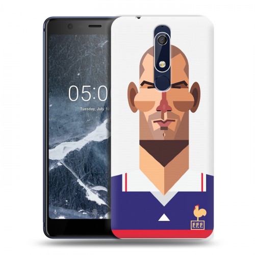 Дизайнерский пластиковый чехол для Nokia 5.1