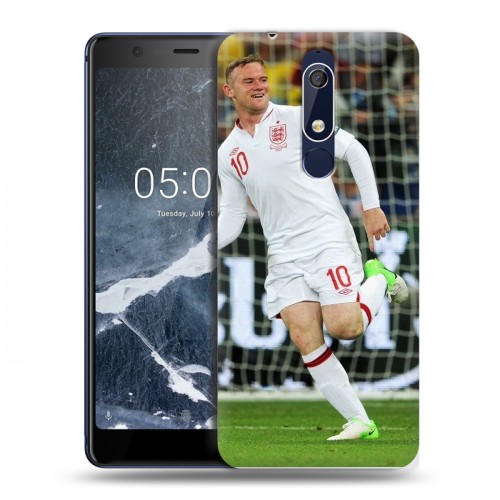 Дизайнерский пластиковый чехол для Nokia 5.1