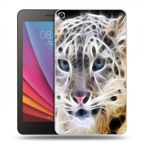 Дизайнерский силиконовый чехол для Huawei MediaPad T1 7.0 Леопард