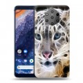 Дизайнерский силиконовый чехол для Nokia 9 PureView Леопард