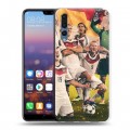 Дизайнерский силиконовый с усиленными углами чехол для Huawei P20 Pro