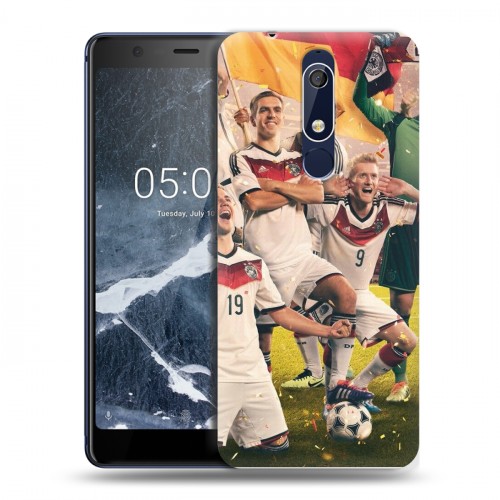 Дизайнерский пластиковый чехол для Nokia 5.1