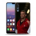 Дизайнерский силиконовый с усиленными углами чехол для Huawei P20 Pro