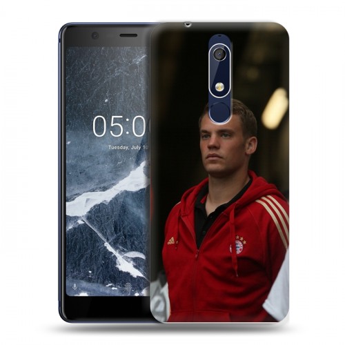 Дизайнерский пластиковый чехол для Nokia 5.1