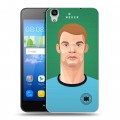 Дизайнерский пластиковый чехол для Huawei Y6