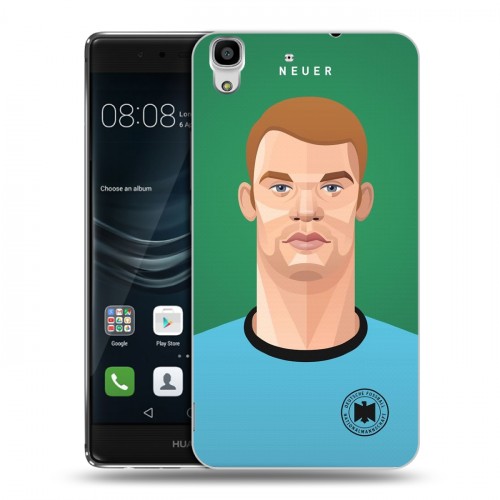 Дизайнерский пластиковый чехол для Huawei Y6II