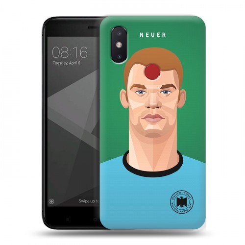 Дизайнерский силиконовый чехол для Xiaomi Mi8 SE