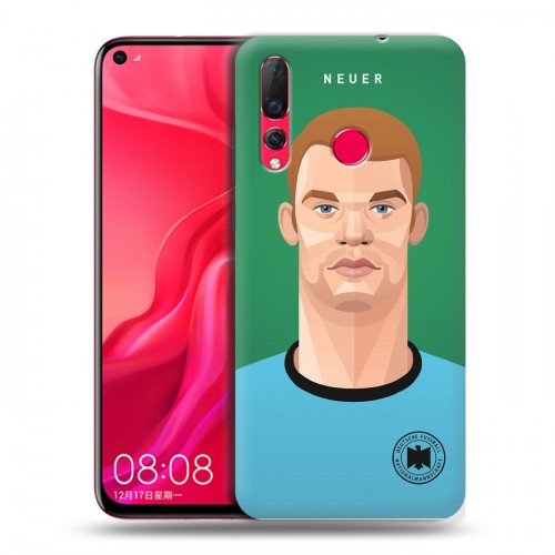 Дизайнерский пластиковый чехол для Huawei Nova 4