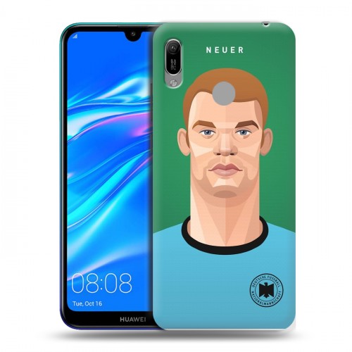 Дизайнерский пластиковый чехол для Huawei Y6 (2019)