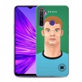 Дизайнерский силиконовый чехол для Realme 5