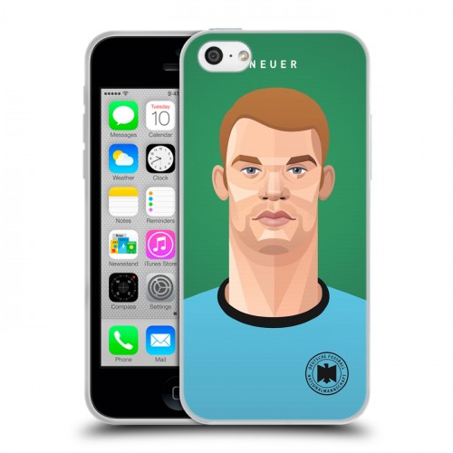 Дизайнерский пластиковый чехол для Iphone 5c