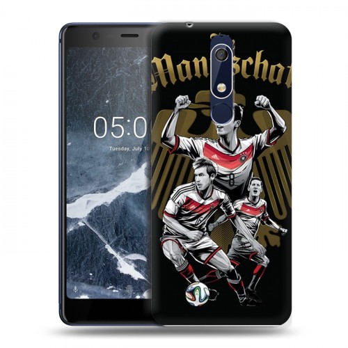 Дизайнерский пластиковый чехол для Nokia 5.1