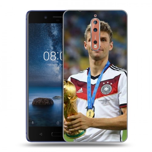 Дизайнерский пластиковый чехол для Nokia 8