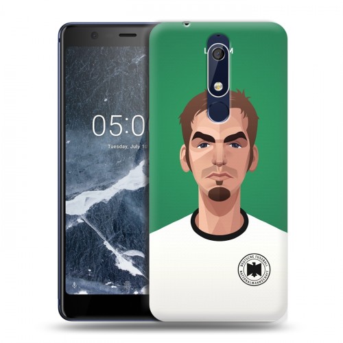 Дизайнерский пластиковый чехол для Nokia 5.1