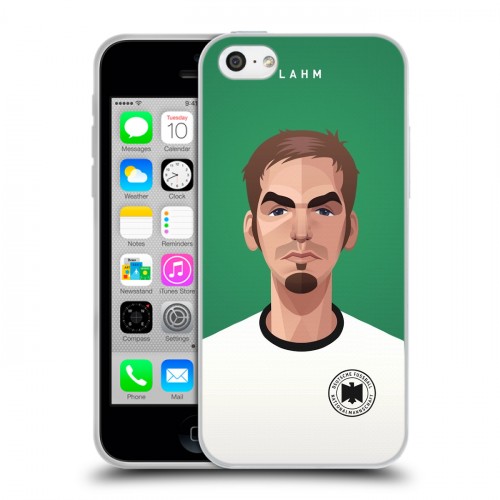 Дизайнерский пластиковый чехол для Iphone 5c