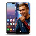 Дизайнерский силиконовый с усиленными углами чехол для Huawei P20 Pro