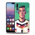 Дизайнерский силиконовый с усиленными углами чехол для Huawei P20 Pro