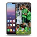 Дизайнерский силиконовый с усиленными углами чехол для Huawei P20 Pro