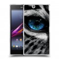 Дизайнерский пластиковый чехол для Sony Xperia Z Ultra  Леопард