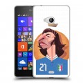 Дизайнерский пластиковый чехол для Microsoft Lumia 540