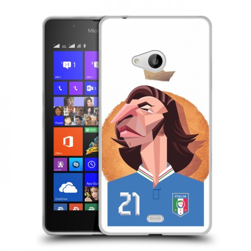 Дизайнерский пластиковый чехол для Microsoft Lumia 540