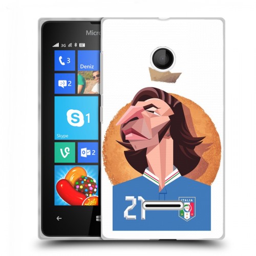 Дизайнерский пластиковый чехол для Microsoft Lumia 435