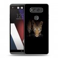 Дизайнерский пластиковый чехол для LG V20 Леопард