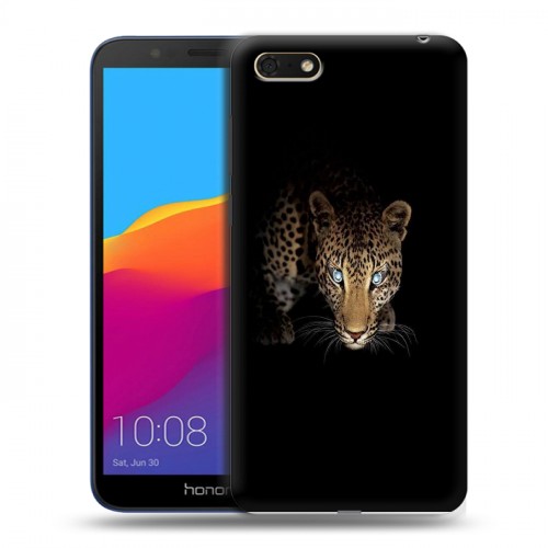 Дизайнерский пластиковый чехол для Huawei Honor 7A Леопард
