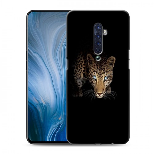 Дизайнерский пластиковый чехол для OPPO Reno2 Z Леопард